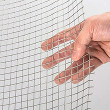 Load image into Gallery viewer, Amagabeli 0.9M x 15M Acier Inoxydable Grillage Métallique Soudure Maille carré de 12,7mm Mailles Grillage 1,2 mm d’épaisseur Grille Soudée Grillage Volière Grillage Poule Grillage pour Jardin clôture
