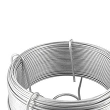Load image into Gallery viewer, Amagabeli 0.7MM X 100M X 6PCS Fil de Fer Galvanisé Rouleau de Fil Acier Galvanise Metal Fil d&#39;attache Metallique Fil de Tension pour Les Plantes et Le Jardin Jardinage WR7

